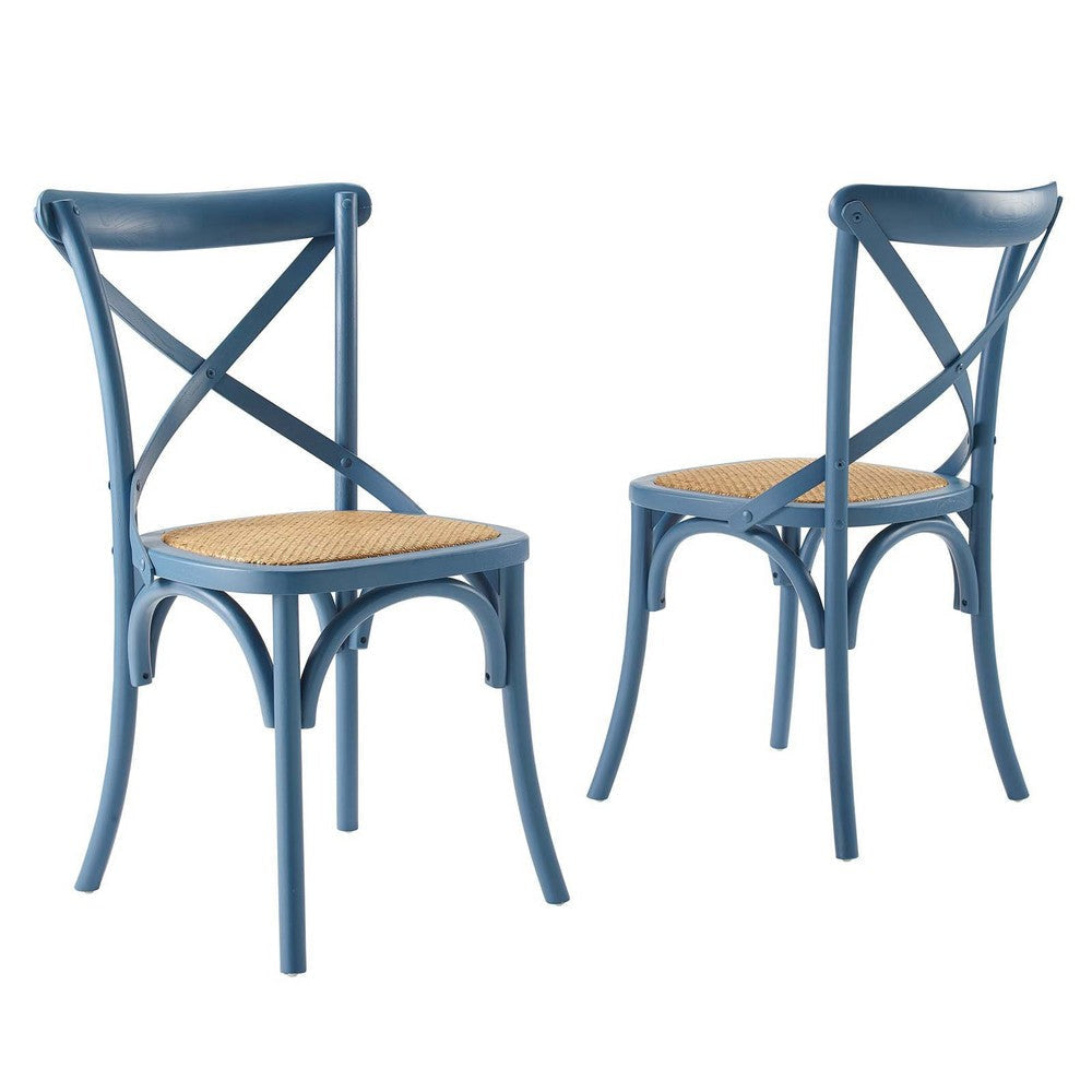 Modway Gear Side Set of 2, Two Dining Chairs, Harbor