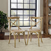 Gear Dining Side Chair Set of 2 - No Shipping Charges MDY-EEI-3481-GRY