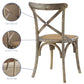 Gear Dining Side Chair Set of 4  - No Shipping Charges