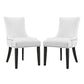 Marquis Dining Chair Faux Leather Set of 2