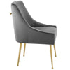 Discern Upholstered Performance Velvet Dining Chair by Modway| Gray