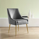 Discern Upholstered Performance Velvet Dining Chair by Modway| Gray