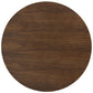 Lippa 47’’ Round Walnut Dining Table MDY-EEI-3532-BLK-WAL