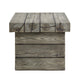 Manteo Rustic Coastal Outdoor Patio Side Table by Modway| Gray