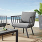 Riverside Outdoor Patio Aluminum Armchair - No Shipping Charges