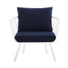 Riverside Outdoor Patio Aluminum Armchair by Modway| Blue