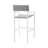 Raleigh Stackable Outdoor Patio Aluminum Bar Stool  - No Shipping Charges