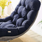 Brighton Wicker Rattan Outdoor Patio Swivel Lounge Chair - No Shipping Charges