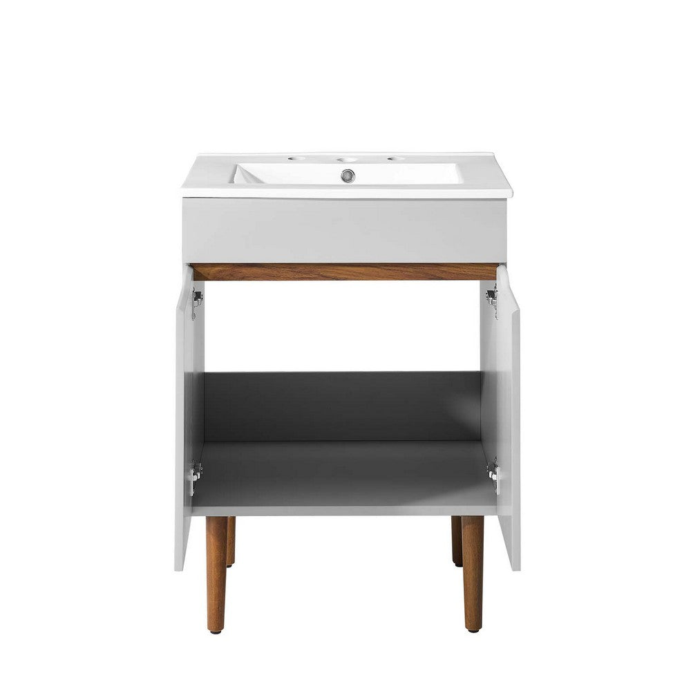 Harvest Bathroom Vanity by Modway| White