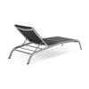Savannah Mesh Chaise Outdoor Patio Aluminum Lounge Chair by Modway| Black