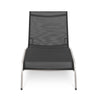 Savannah Mesh Chaise Outdoor Patio Aluminum Lounge Chair by Modway| Black
