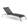Savannah Mesh Chaise Outdoor Patio Aluminum Lounge Chair by Modway| Black