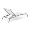 Modway Savannah Outdoor Patio Mesh Chaise Lounge Chair in White 25 x 76.5 x 12 MDY-EEI-3721-WHI