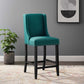 Baron Upholstered Fabric Counter Stool - No Shipping Charges