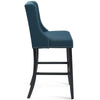 Baron Upholstered Fabric Bar Stool - No Shipping Charges