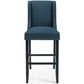 Baron Upholstered Fabric Bar Stool - No Shipping Charges