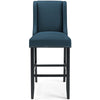 Baron Upholstered Fabric Bar Stool - No Shipping Charges