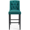 Baronet Tufted Button Upholstered Fabric Bar Stool - No Shipping Charges MDY-EEI-3741-AZU