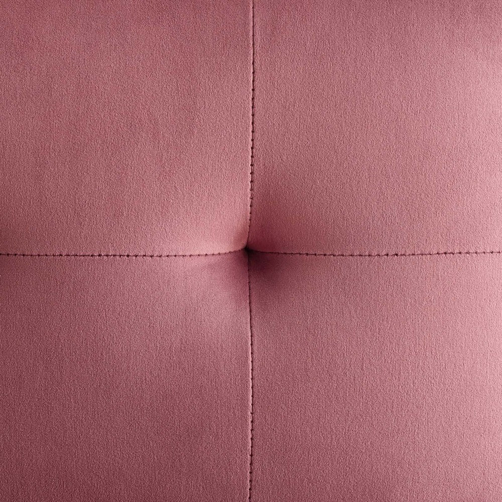 Privy Gold Stainless Steel Performance Velvet Dining Chair by Modway| Red