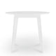Vision 35’ Round Dining Table - No Shipping Charges MDY-EEI-3750-WHI