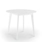 Modway Vision 35" Round Dining Table, White