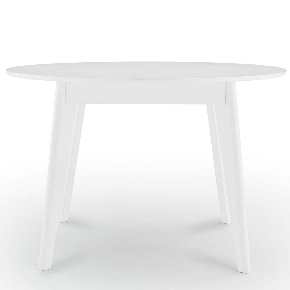 Modway Vision 45" Round Dining Table, White