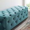 Anthem 60" Tufted Button Entryway Performance Velvet Bench - No Shipping Charges
