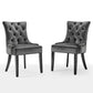 Regent Tufted Performance Velvet Dining Side Chairs - Set of 2 - No Shipping Charges