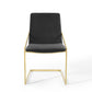 Pitch Performance Velvet Dining Armchair - No Shipping Charges