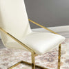 Pitch Performance Velvet Dining Armchair by Modway| White