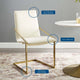 Pitch Performance Velvet Dining Armchair by Modway| White