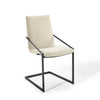 Pitch Upholstered Fabric Dining Armchair  - No Shipping Charges