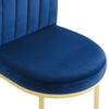 Isla Channel Tufted Performance Velvet Dining Side Chair - No Shipping Charges