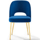 Rouse Dining Room Side Chair by Modway| Blue