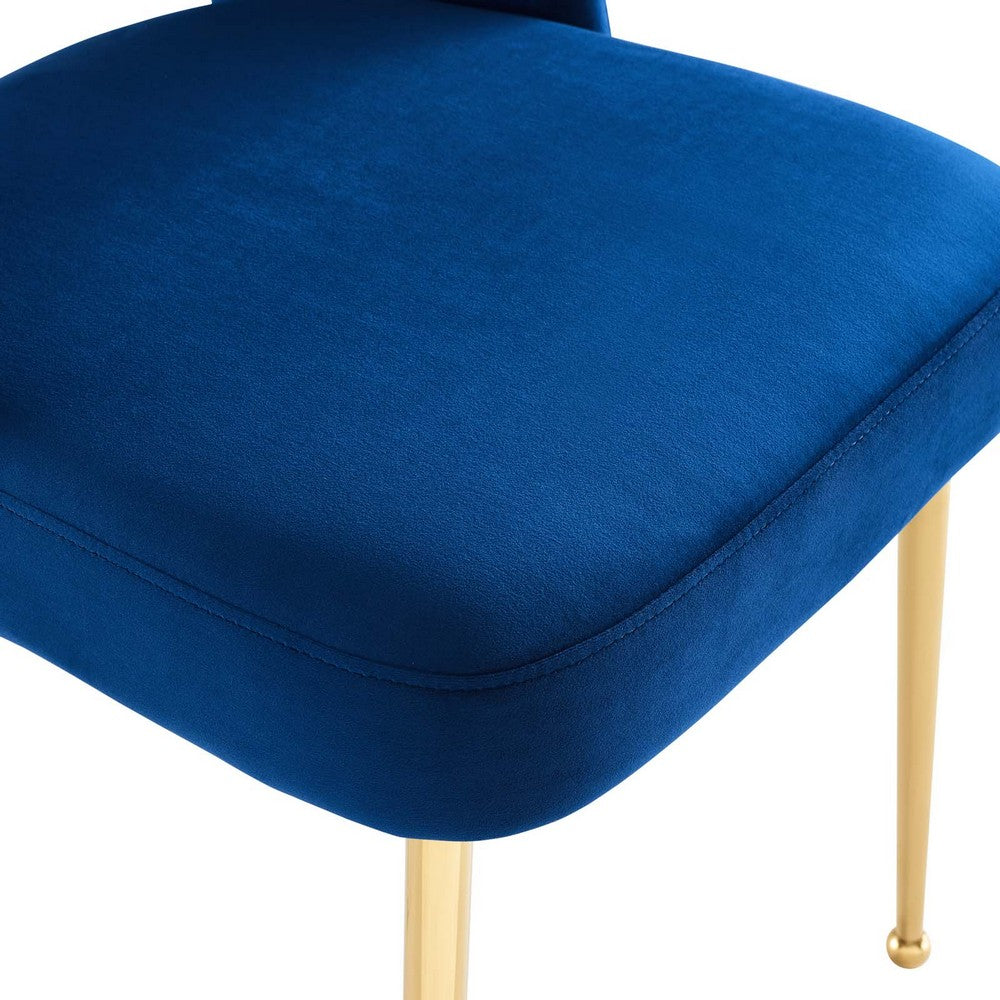 Rouse Dining Room Side Chair by Modway| Blue