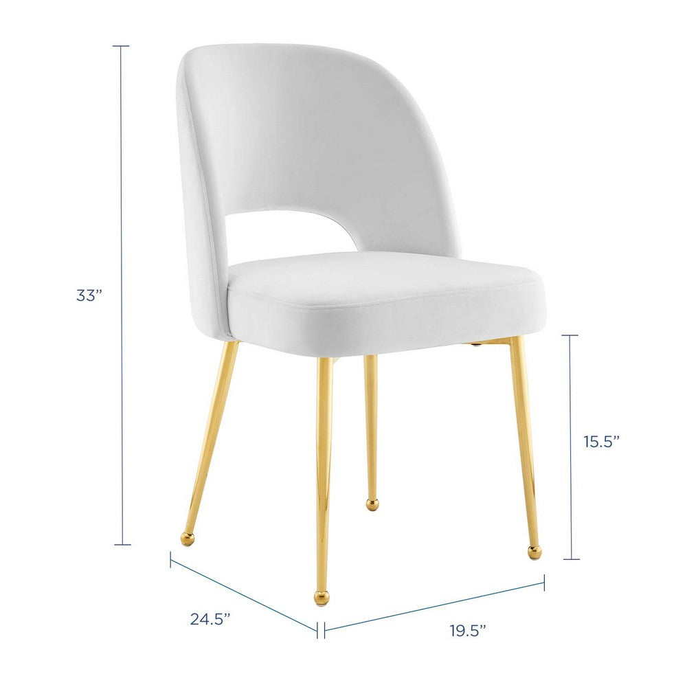 Rouse Dining Room Side Chair by Modway| White