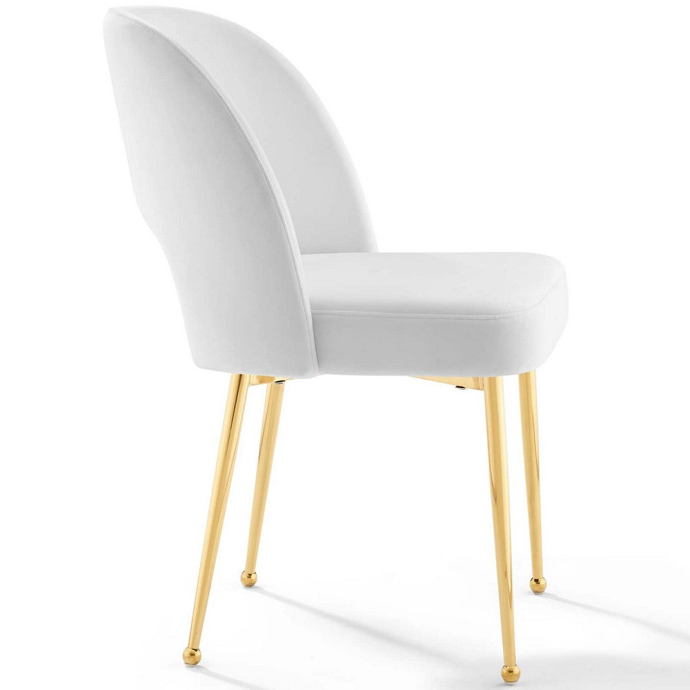 Rouse Dining Room Side Chair by Modway| White