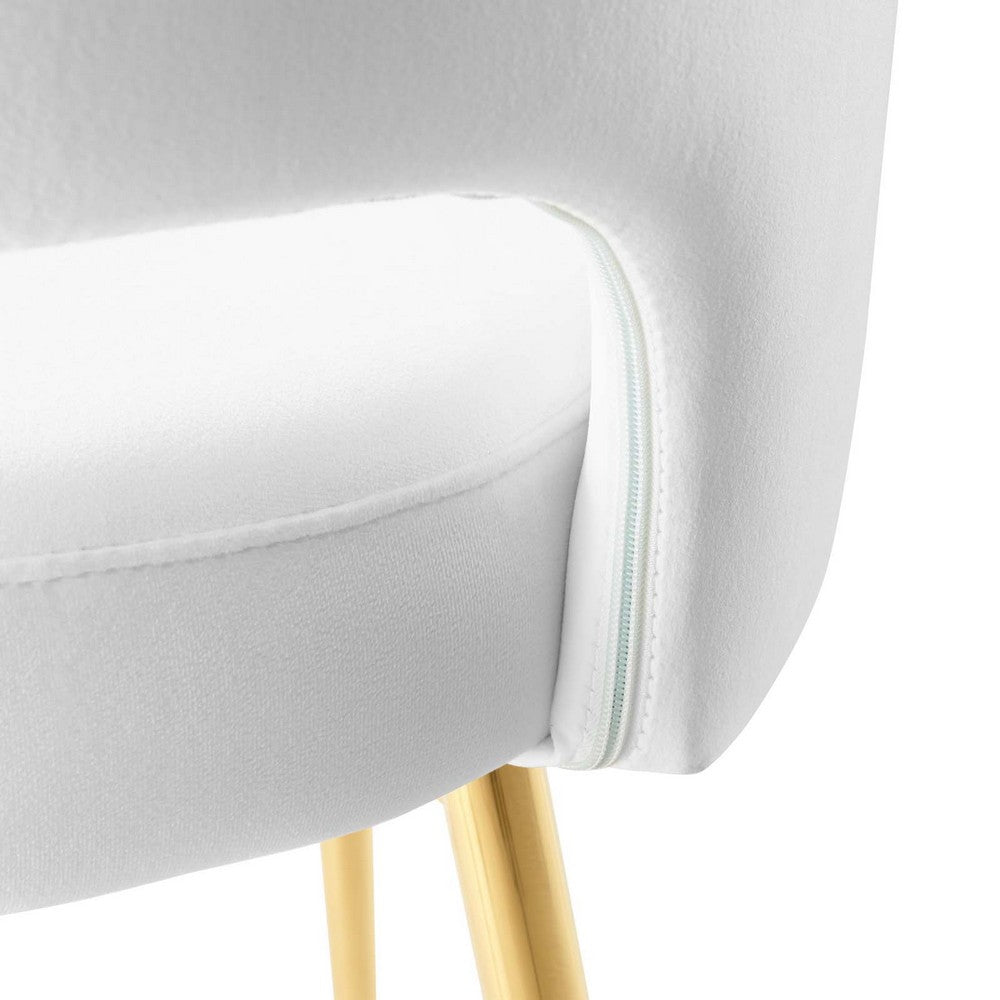 Rouse Dining Room Side Chair by Modway| White