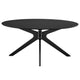 Crossroads 63’’ Oval Wood Dining Table by Modway