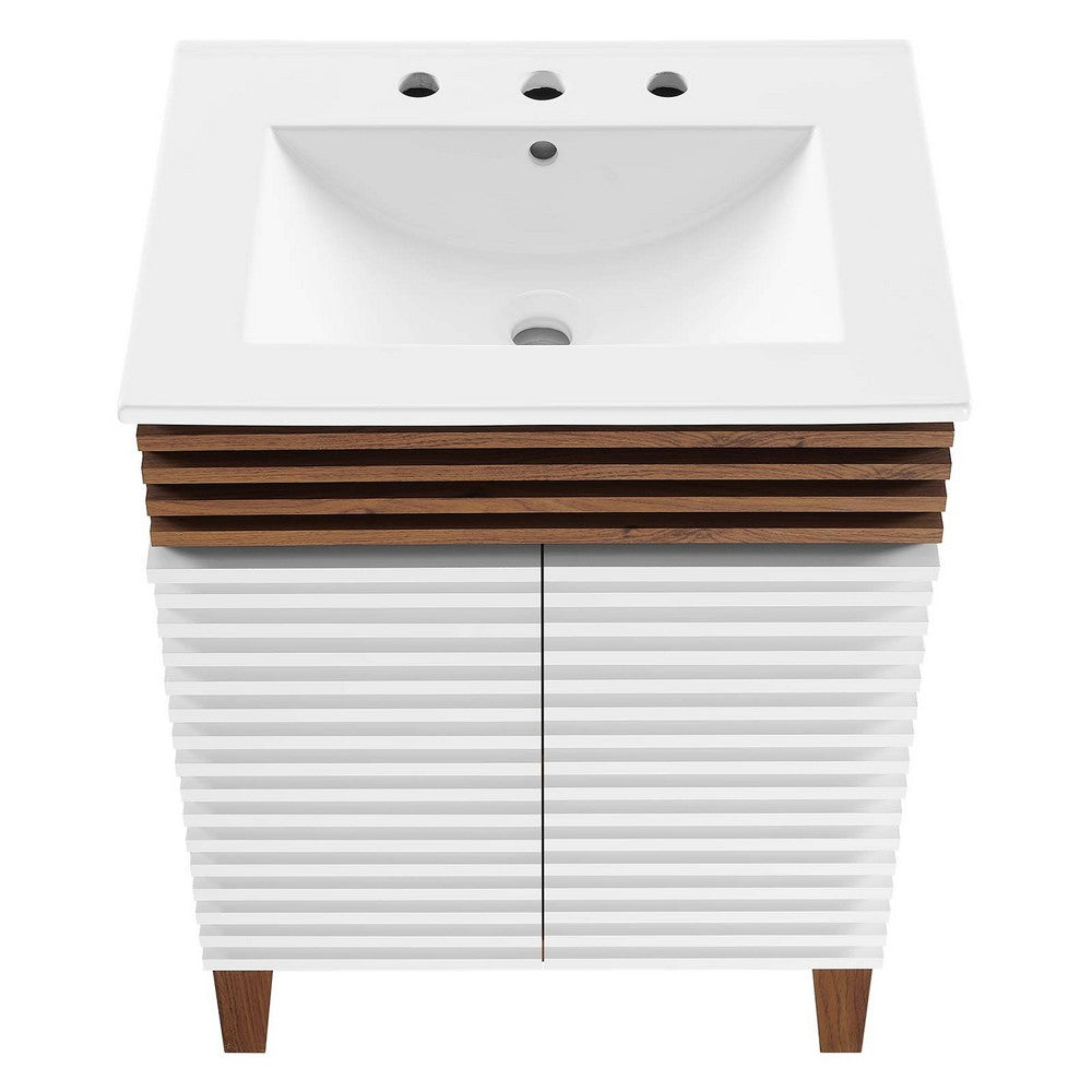 Render 24" Bathroom Vanity by Modway| White