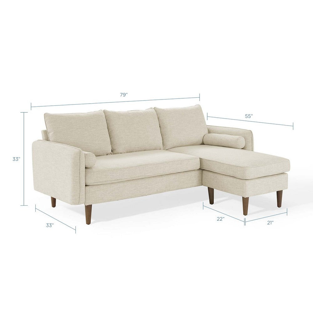 Revive Upholstered Right or Left Sectional Sofa - No Shipping Charges