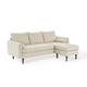 Revive Upholstered Right or Left Sectional Sofa - No Shipping Charges MDY-EEI-3867-BEI