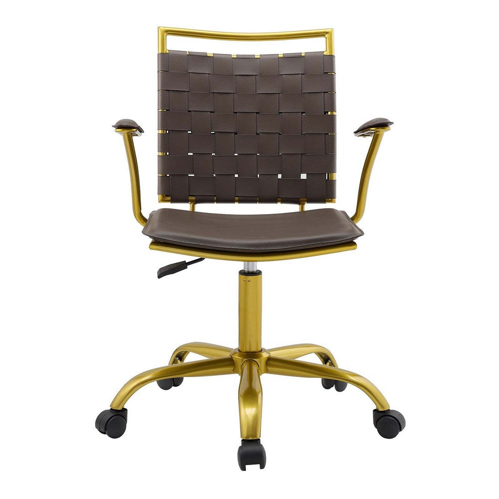 Fuse Faux Leather Office Chair - No Shipping Charges