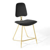Ponder Performance Velvet Counter Stool  - No Shipping Charges