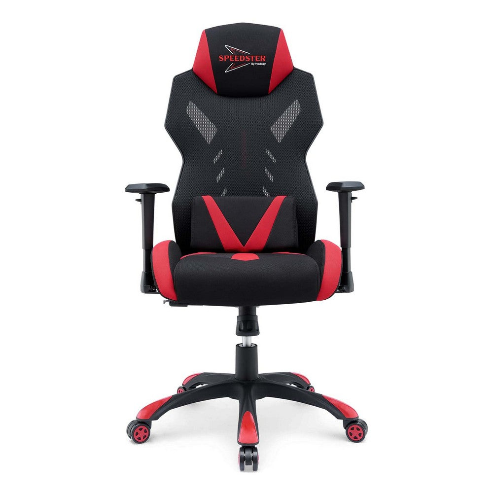 Speedster Mesh Gaming Computer Chair by Modway| Red
