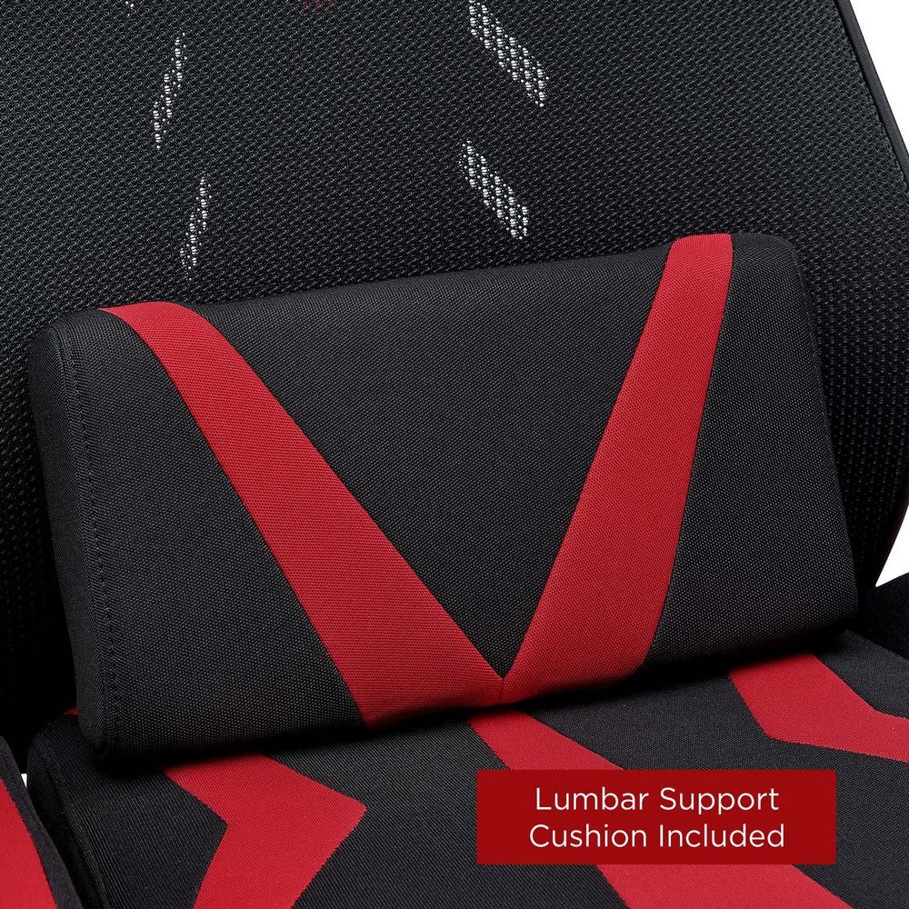 Speedster Mesh Gaming Computer Chair by Modway| Red
