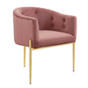 Savour Tufted Performance Velvet Accent Chair  - No Shipping Charges