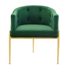 Savour Tufted Performance Velvet Accent Chair by Modway| Green