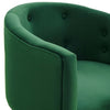 Savour Tufted Performance Velvet Accent Chair by Modway| Green