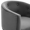 Modway Savour Tufted Performance Velvet Accent One Chair Black MDY-EEI-3903-GRY